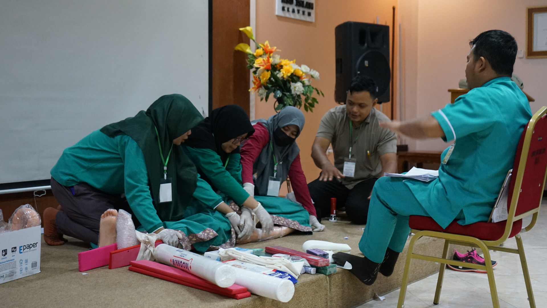 Pelatihan Basic taruma Cardiac Life Support